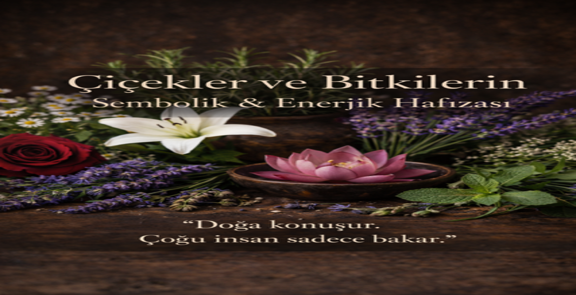 Çiçekler ve Bitkilerin Sembolik & Enerjik Hafızası